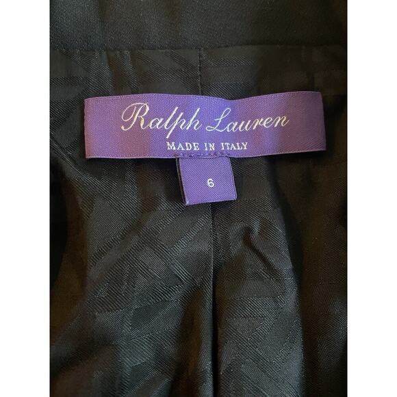 Ralph Lauren Collection Purple Label Women’s Odera Wool Silk Jacket Blazer 6 S - Picture 10 of 12